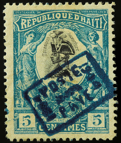 istock Antique postage stamp from Haiti 172318966