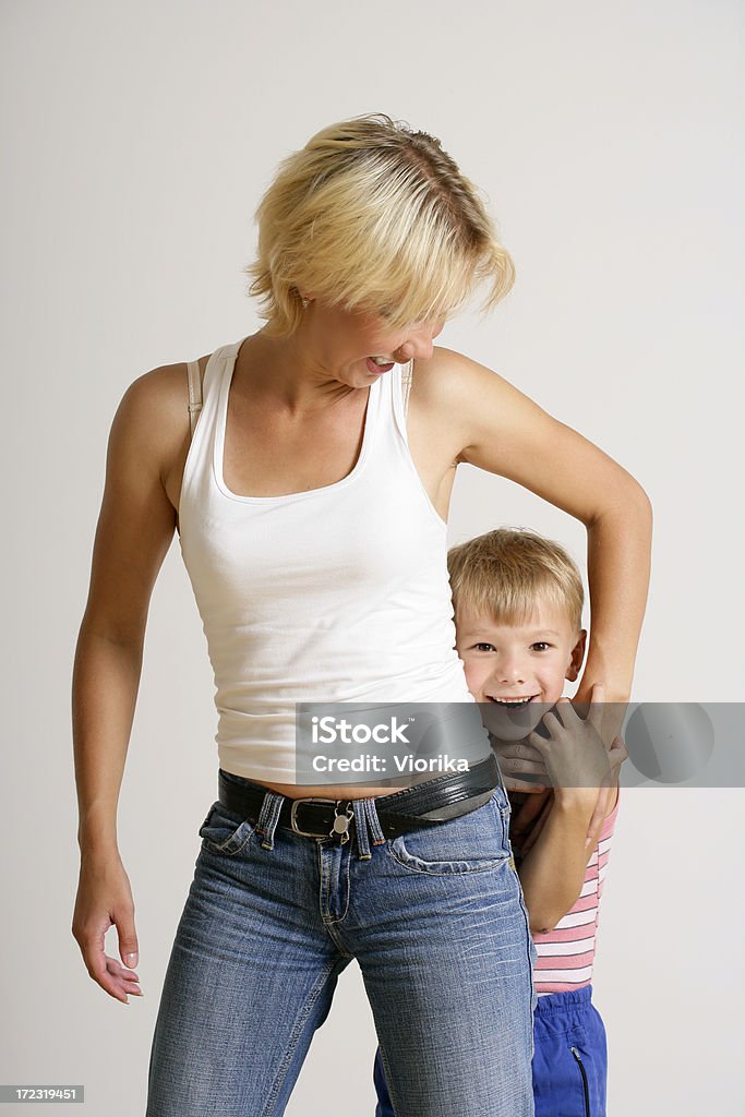 Madre e figlio - Foto stock royalty-free di 6-7 anni