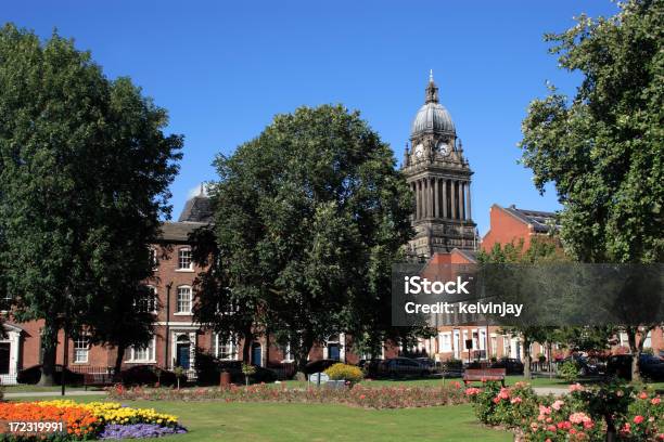 Leeds Town Hall Stock Photo - Download Image Now - Architectural Column, Architecture, Awe