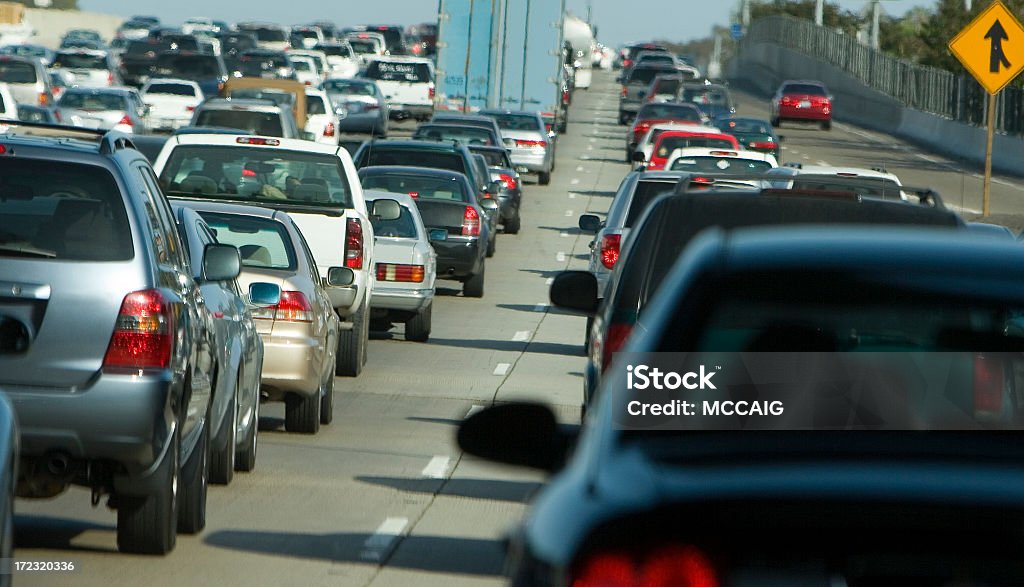 traffic jam (n. ° 2 de serie - Foto de stock de California libre de derechos