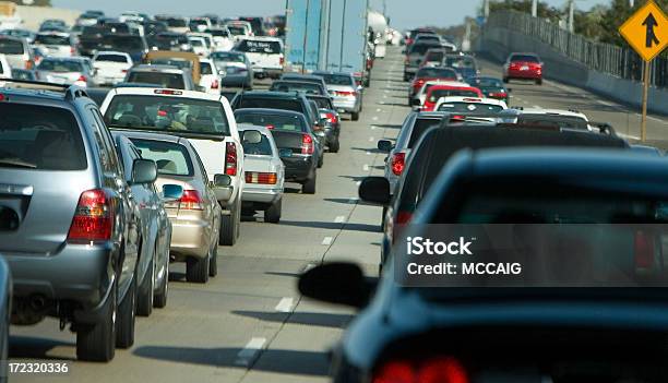 Traffic Jam N 2 De Serie Foto de stock y más banco de imágenes de California - California, Tráfico, Embotellamiento