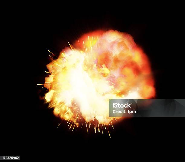Explosión Foto de stock y más banco de imágenes de Big Bang - Big Bang, Explotar, Violencia