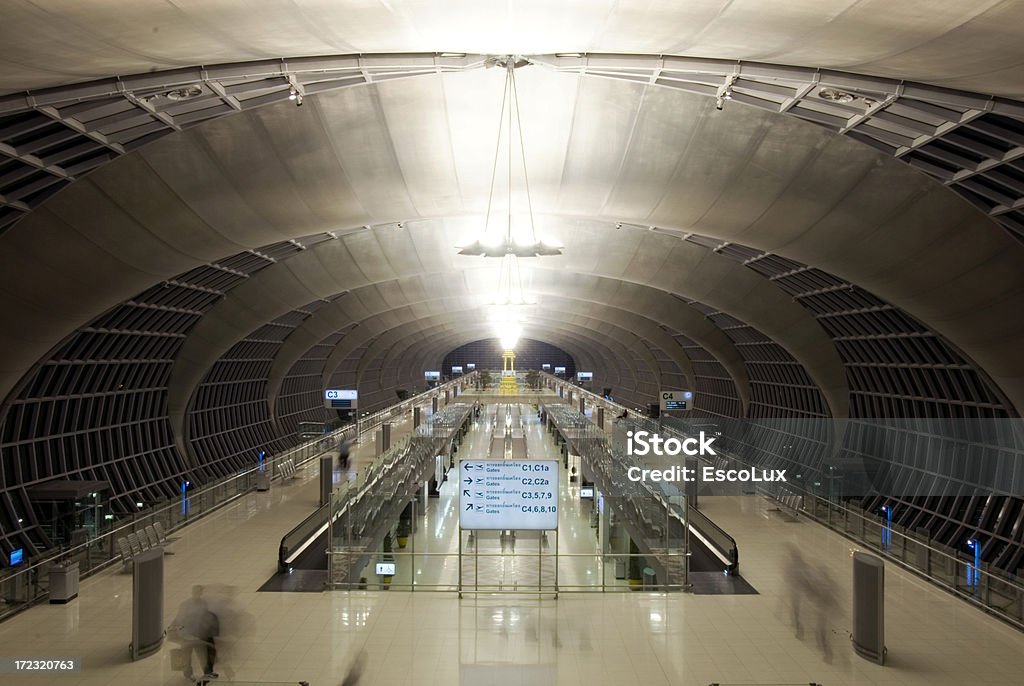 공항 터미널 - 로열티 프리 0명 스톡 사진