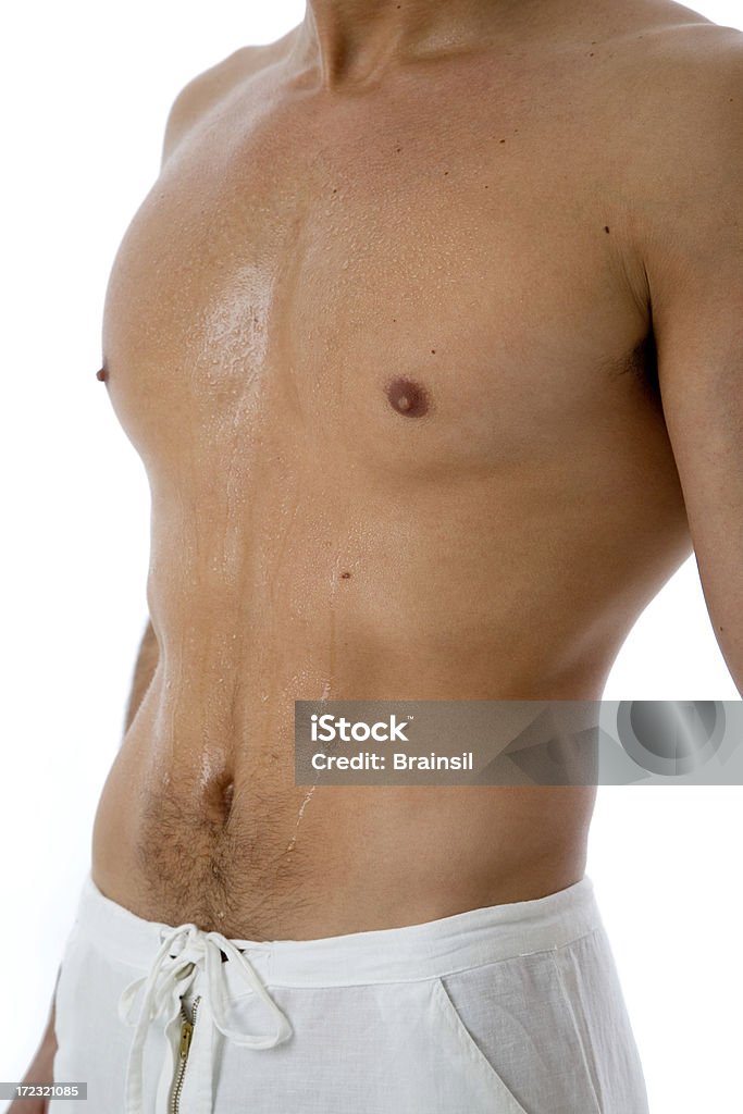 Hombre relajarse - Foto de stock de Abdomen libre de derechos