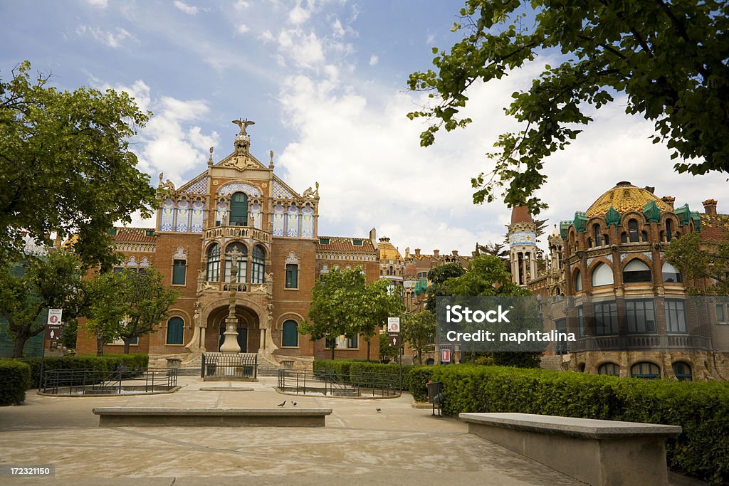 Hospital de Barcelona - Royalty-free Antigo Foto de stock