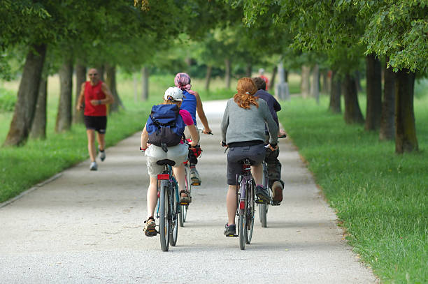 istock Friends cycling in nature 172321158