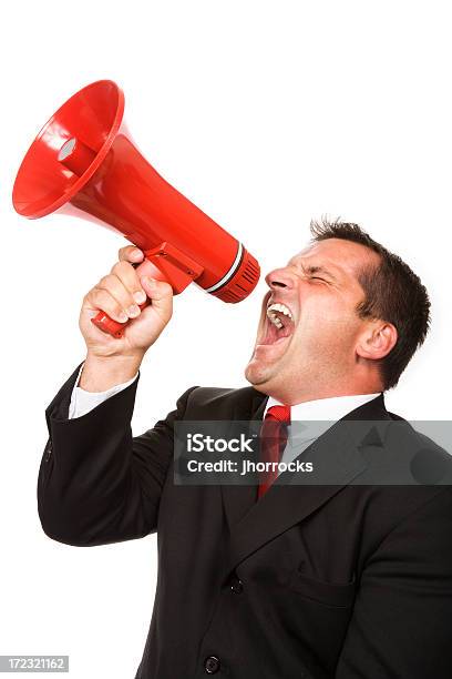 Głośno I Wyraźnie - zdjęcia stockowe i więcej obrazów Czerwony - Czerwony, Gniew, Krawat