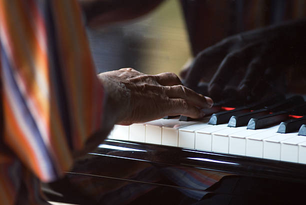 istock Senior Jams on the Piano 172321272