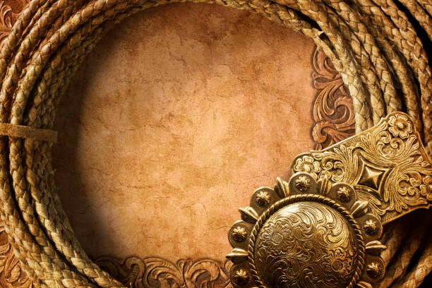 istock Lasso And Silver Belt Buckles 1723220632