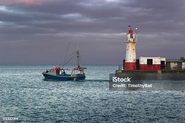Newlyn Harbour Stock Photo - Download Image Now - Beacon, Cornwall - England, Fishing Industry