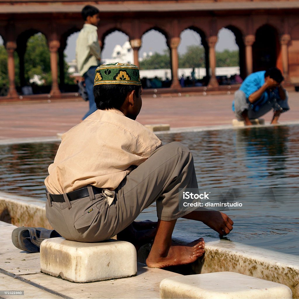 Delhi, India, Jama Masjid Mosque. Muslim. Jama Masjid Mosque. Adventure Stock Photo