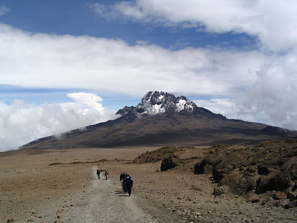 istock Hiking towards Kilimanjaro 172322509