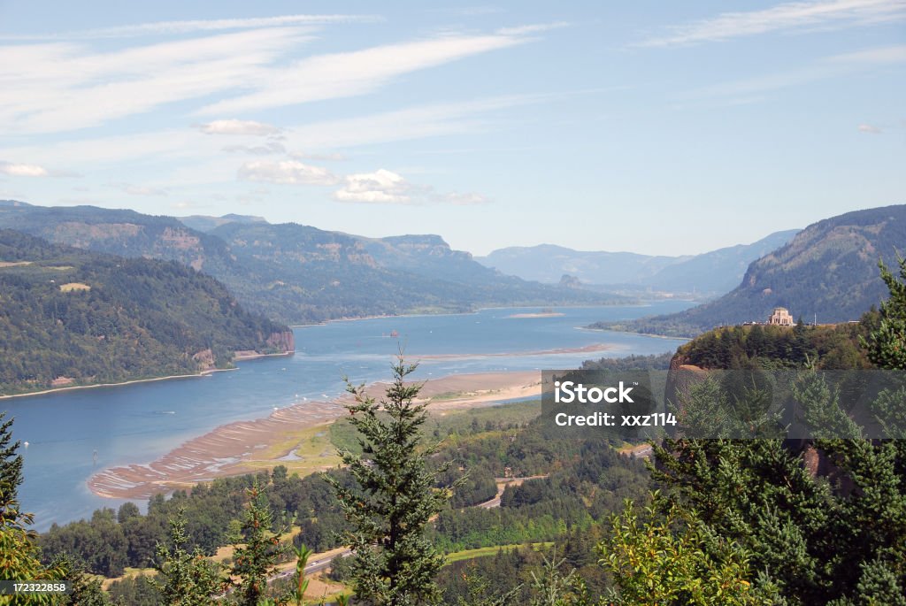 Columbia Gorge - Foto stock royalty-free di Acqua