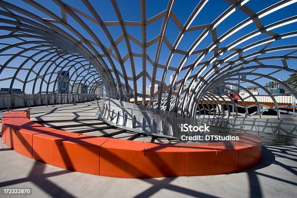 Webb Bridge - Fotografie stock e altre immagini di Melbourne - Australia - Melbourne - Australia, Ponte, Melbourne Docklands