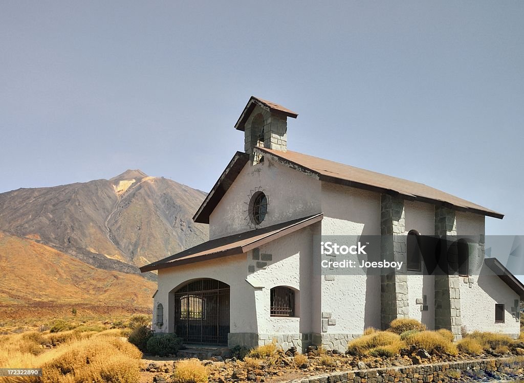 Tenerife Virgen de las Nieves Capela - Royalty-free Ao Ar Livre Foto de stock