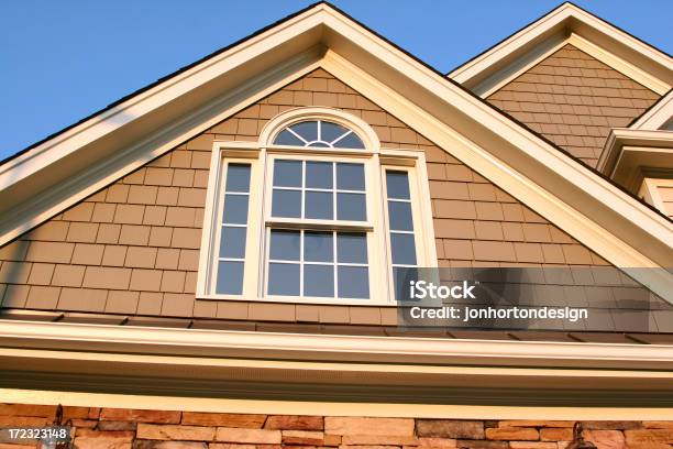 Real Estate Second Story Window Stock Photo - Download Image Now - Architectural Feature, Aspirations, City