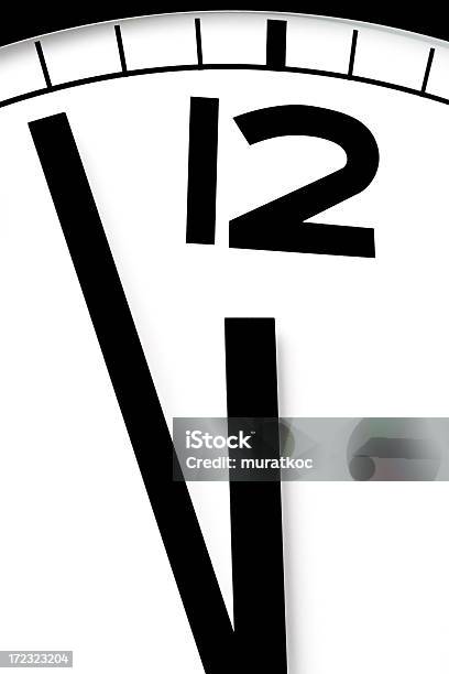 Few Minutes To Go Stock Photo - Download Image Now - 12 O'Clock, Accuracy, Beat The Clock