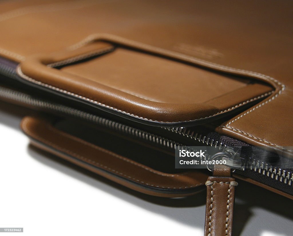 briefcase portfolio/briefcase handle Bag Stock Photo