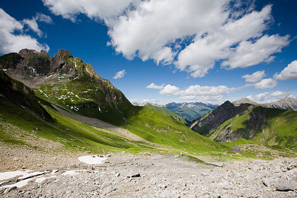 griesltal - zugspitze mountain mountain tirol european alps ストックフォトと画像