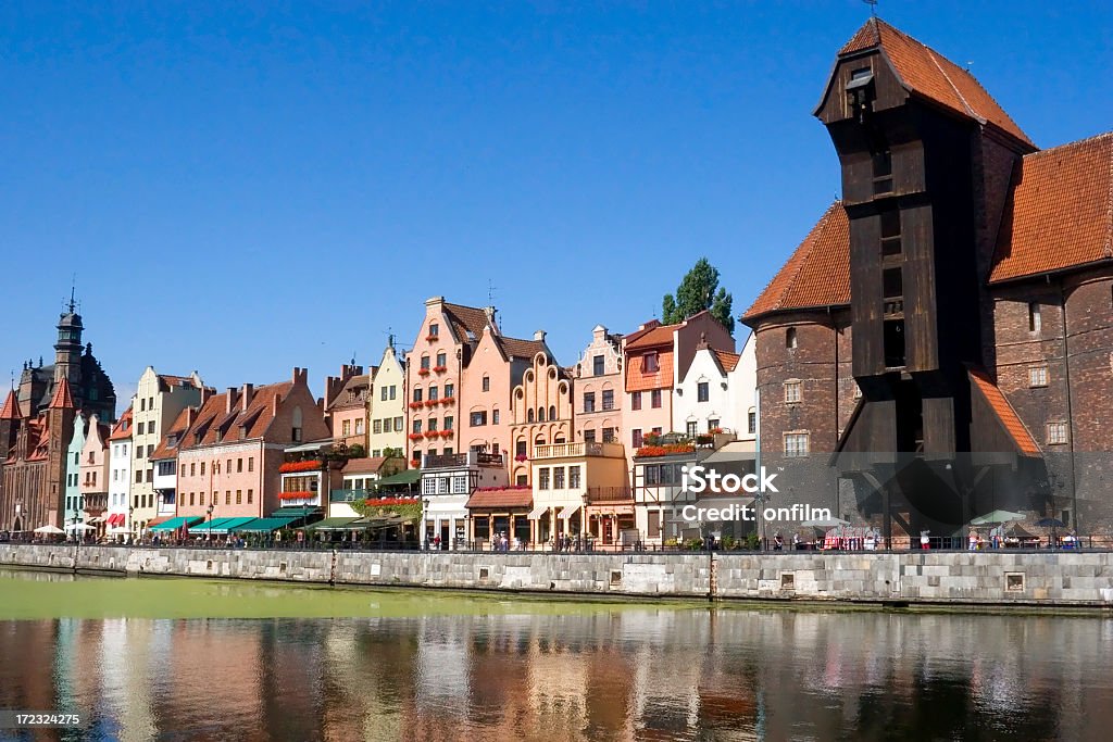 Gru di Danzica, Polonia - Foto stock royalty-free di Locale di ristoro