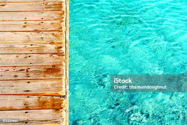 Tropical Dock Stock Photo - Download Image Now - Pier, Wood - Material, Above