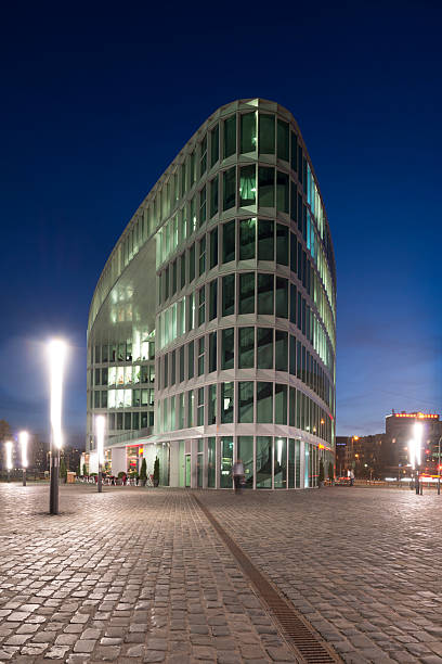 istock Office building at dusk, Frankfurt, Germany 172325061