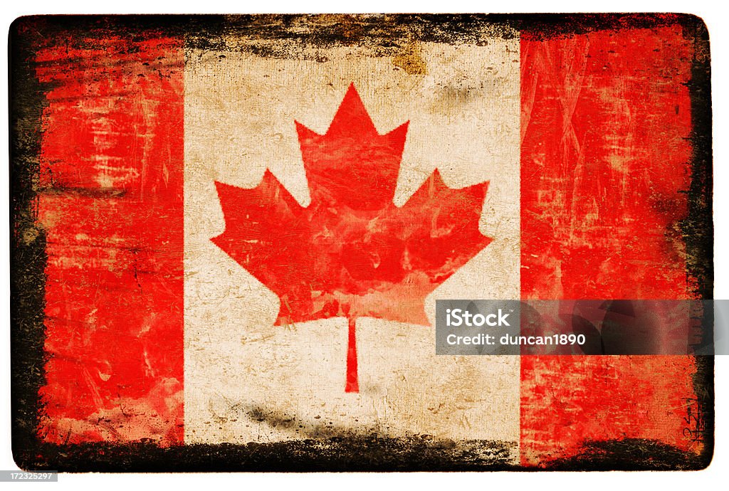 Bandiera del Canada XXL - Illustrazione stock royalty-free di Bandiera