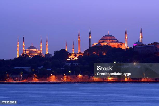 Ahmet Sultão Mesquita Hagia Sofia 2 E - Fotografias de stock e mais imagens de Jejuar - Jejuar, Mesquita, Istambul