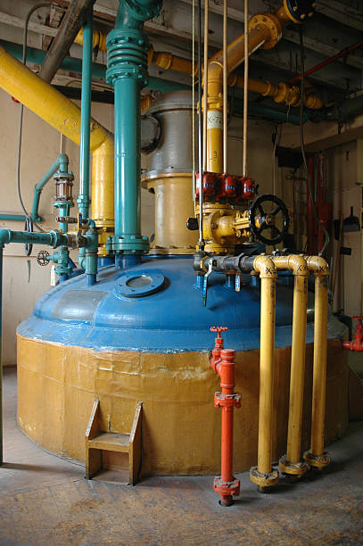 Chemical Process Vessel stock photo