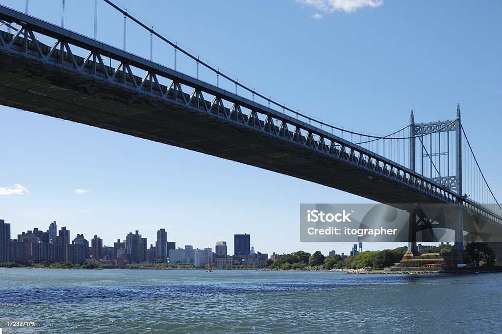 Pont Triborough bridge - Photo de Bronx libre de droits