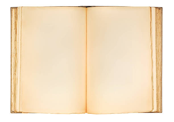 istock Old Book Showing Two Blank Pages Series 172327646