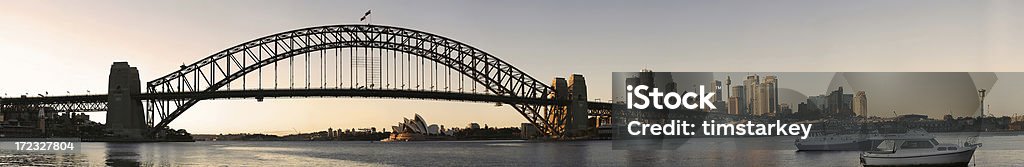 Horizonte panorâmica de sydney - Foto de stock de Austrália royalty-free