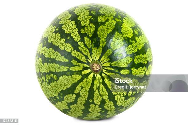 Watermelon End On Stock Photo - Download Image Now - Cut Out, Food, Food and Drink