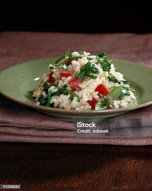 Foto de Risotto Risoto e mais fotos de stock de Arroz - Alimento básico - Arroz - Alimento básico, Brócolis, Alimentação Saudável