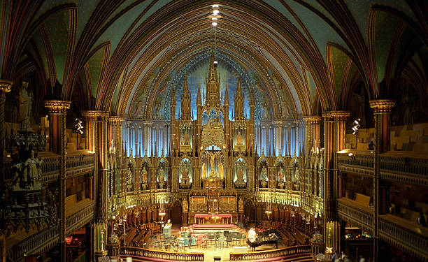 istock Notre-Dame Basilica in Montreal 172328886
