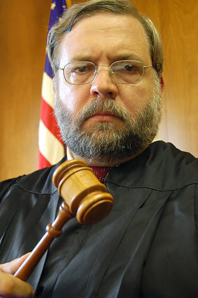 istock Close-Up of Judge Pounding Gavel 172329074