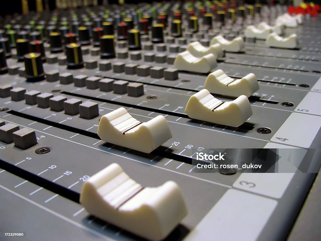 Soundboard sanduíches - Foto de stock de Amplificador royalty-free