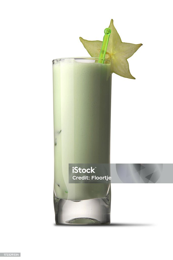 Cocktail isolato: Verde Cocktail - Foto stock royalty-free di Alchol