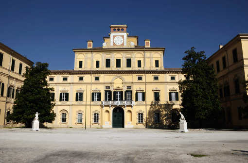 Historic school in Parma, Italy.