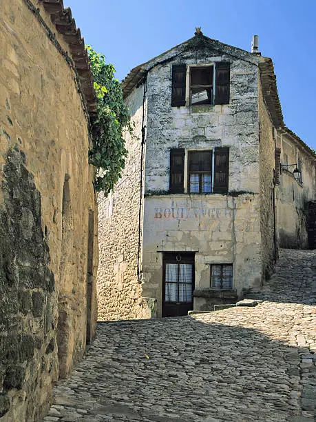 "The weathered architecture of Lacoste (Provence, France)."