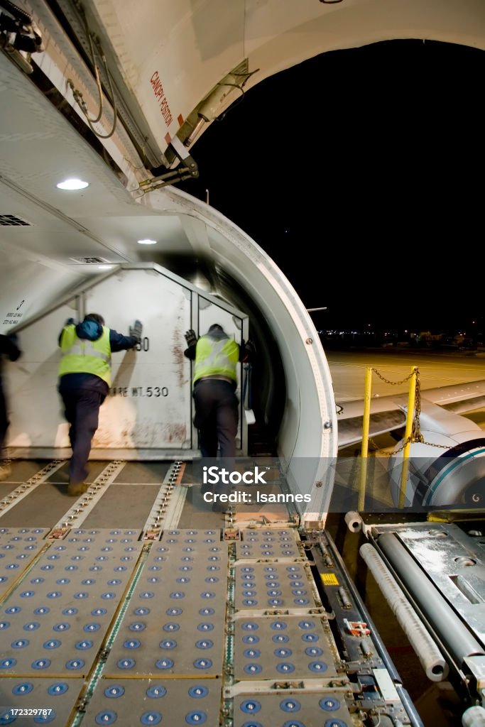 cargo aereo di - Foto stock royalty-free di Aeroplano