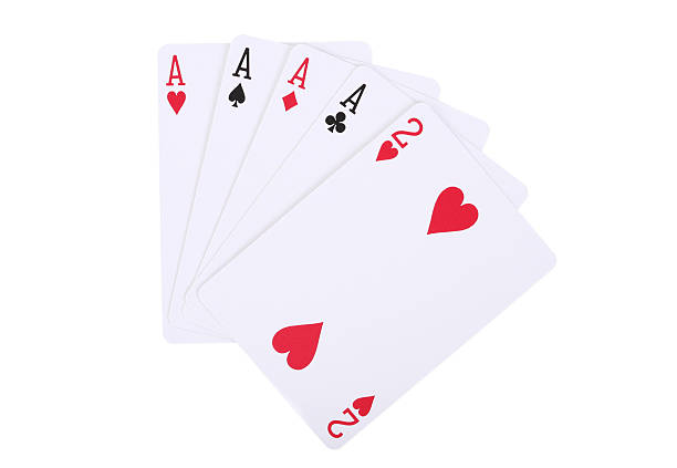 Four aces with the kicker.