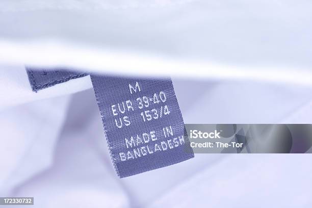 Medium Size Stock Photo - Download Image Now - Label, Clothing, Bangladesh