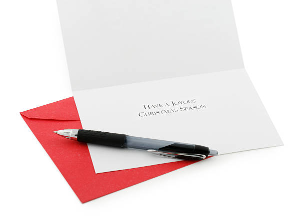 istock Christmas Card & Pen 172331141