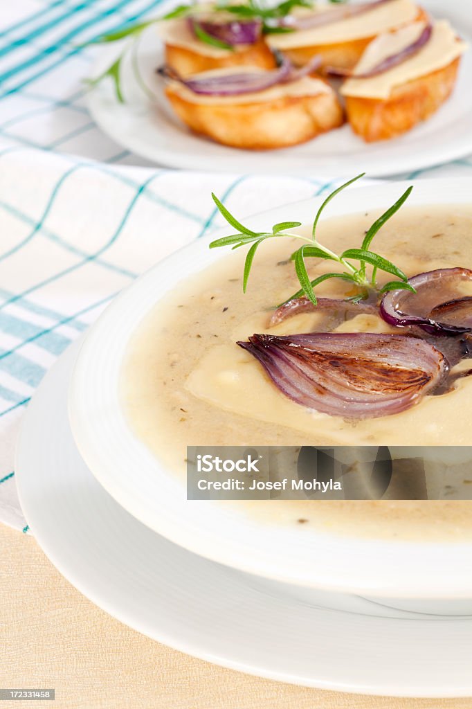 Zuppa di cipolle - Foto stock royalty-free di Alimentazione sana