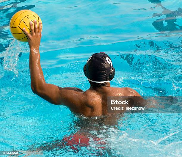 Water Polo Player Stock Photo - Download Image Now - Water Polo, University, African Ethnicity