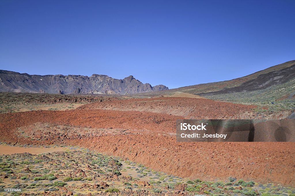 Tenerife El Teide Kaldera Krajobraz - Zbiór zdjęć royalty-free (Bazalt)