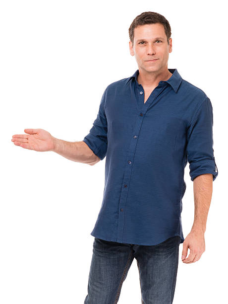 istock Casual Dressed Man Isolated on White Background 172331679