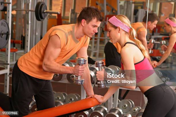 Couple In Fitness Stock Photo - Download Image Now - Active Lifestyle, Activity, Adult