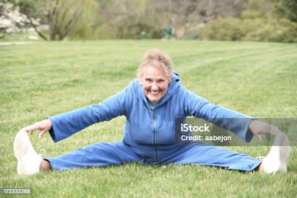 Splits Stock Photo - Download Image Now - Doing the Splits, Senior Women, Mature Women